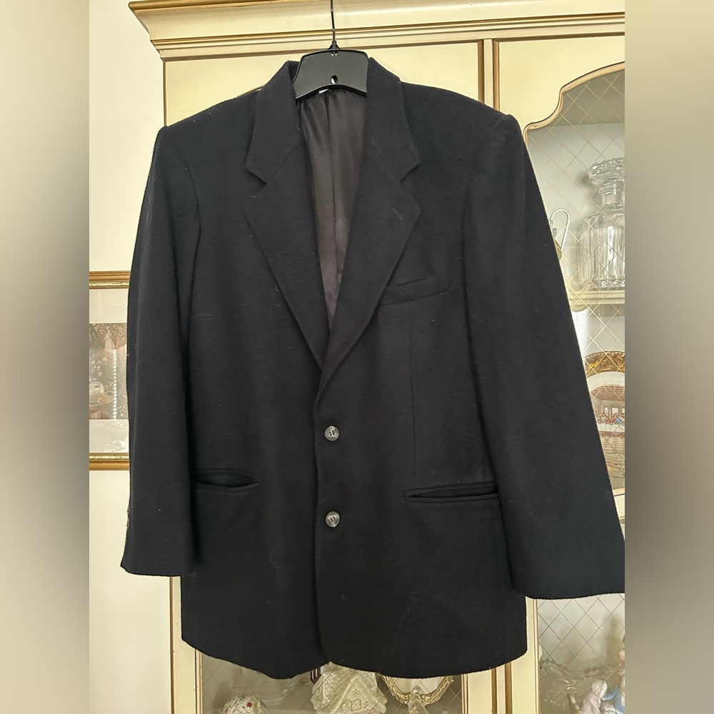 Studio Elegant Black Men's Blazer/Sport Coat Size 36R